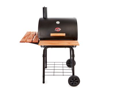 Wrangler Charcoal Barbecue With Wood Detail