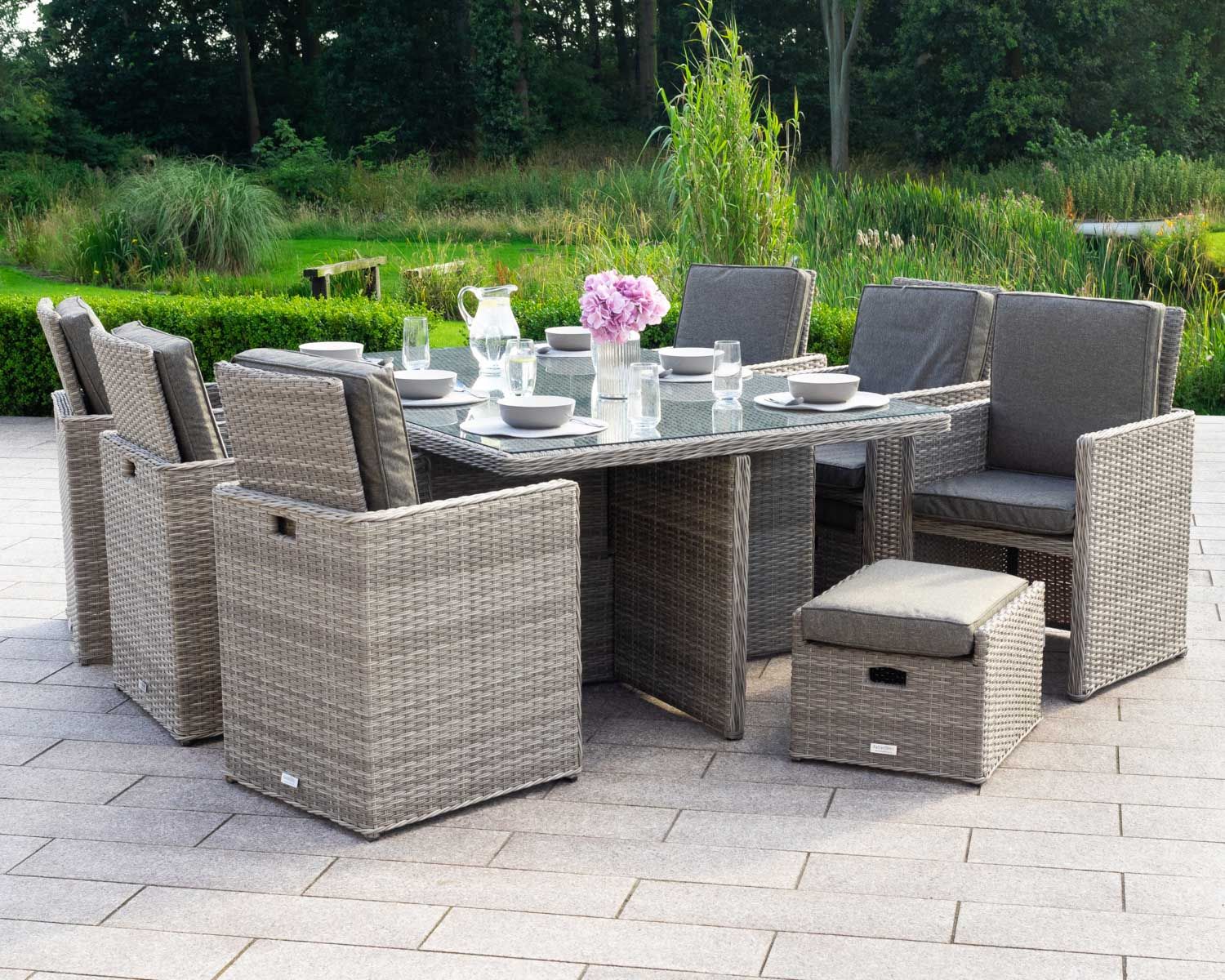 Product photograph of Replacement Cushions For Barcelona Range - Rattan Direct from Rattan Direct