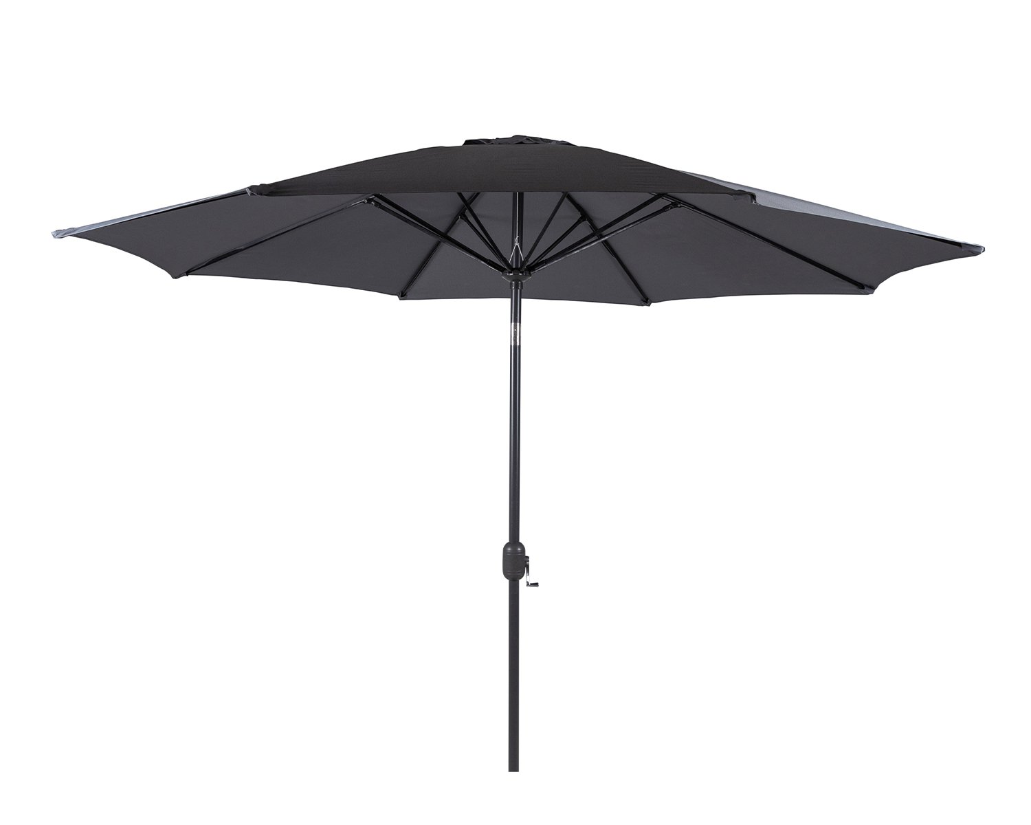 Product photograph of Market Parasol In Grey - Rattan Direct from Rattan Direct