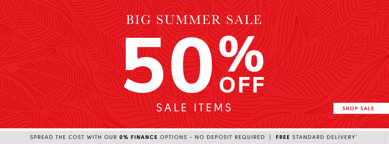 Big Summer Sale 50% off Sale Items