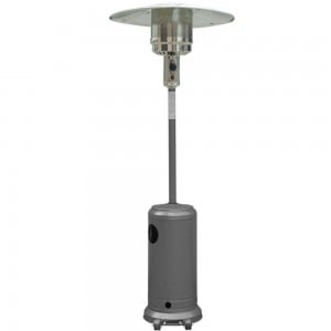 Patio Heater - Sahara - Silver