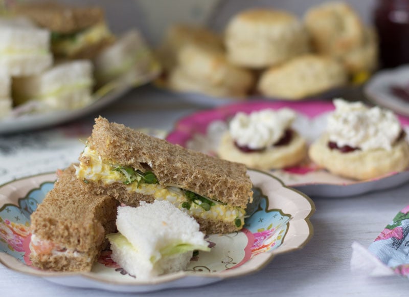 Afternoon tea in the garden