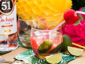 Watermelon caipiranha - summer cocktails Brazilian style