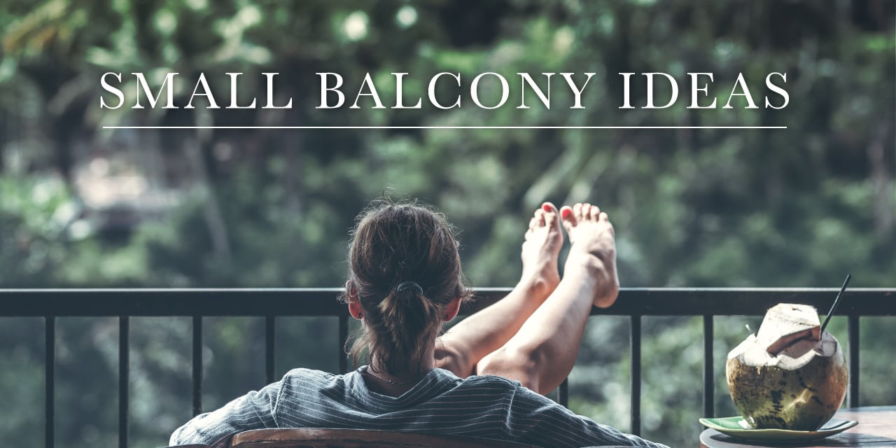 Small Balcony Furniture Ideas