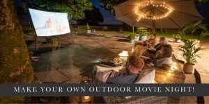 Make your own outdoor movie night