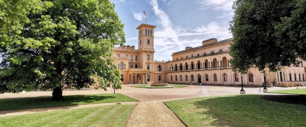 A picture of Osborne House: bank holiday things to do